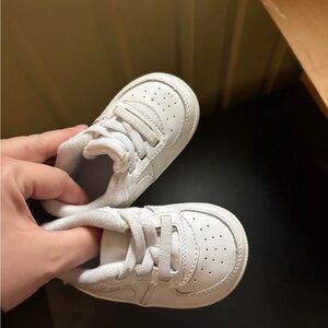 Nike White Baby Walker Shoes